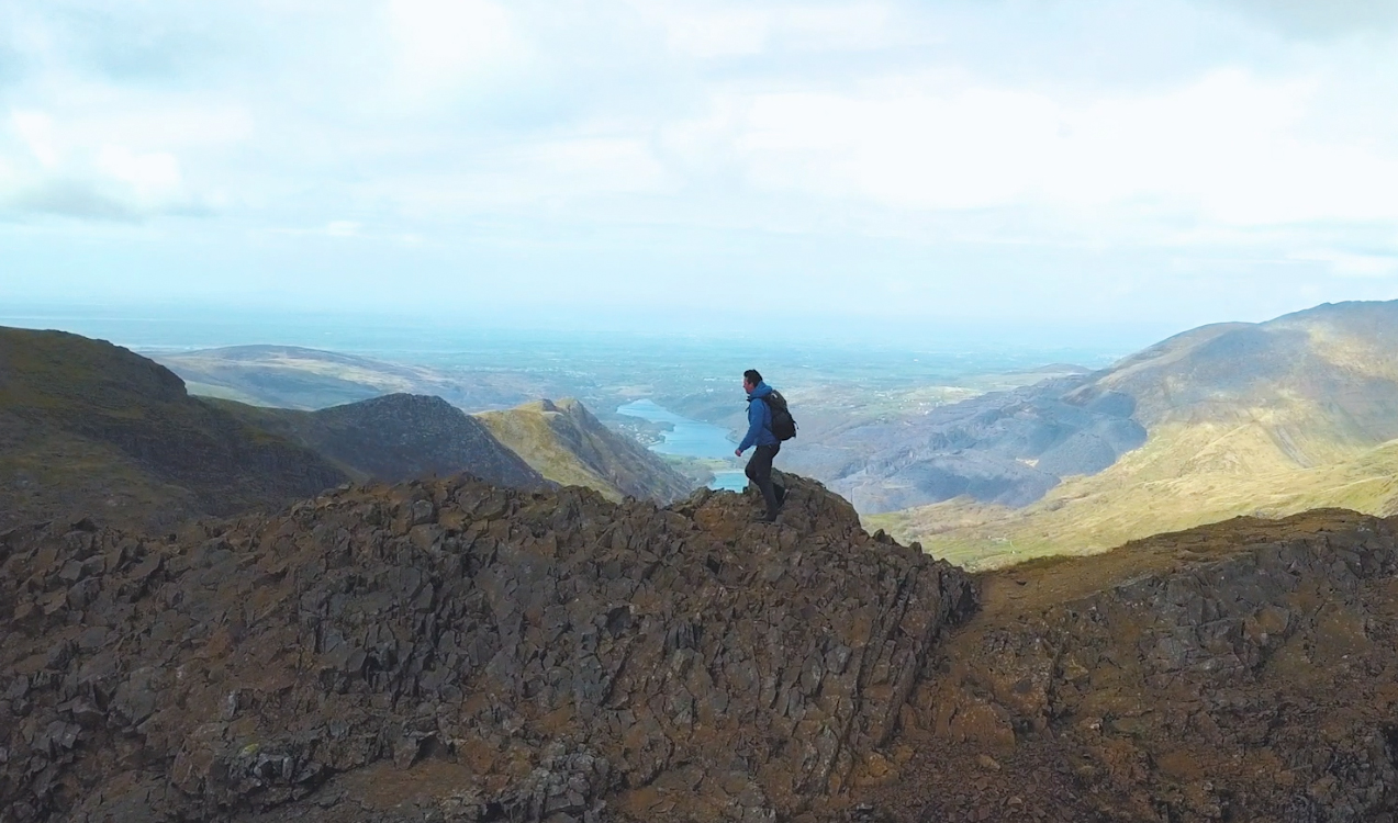 Hiking in the mountains of Snowdonia | Land Rover Explore