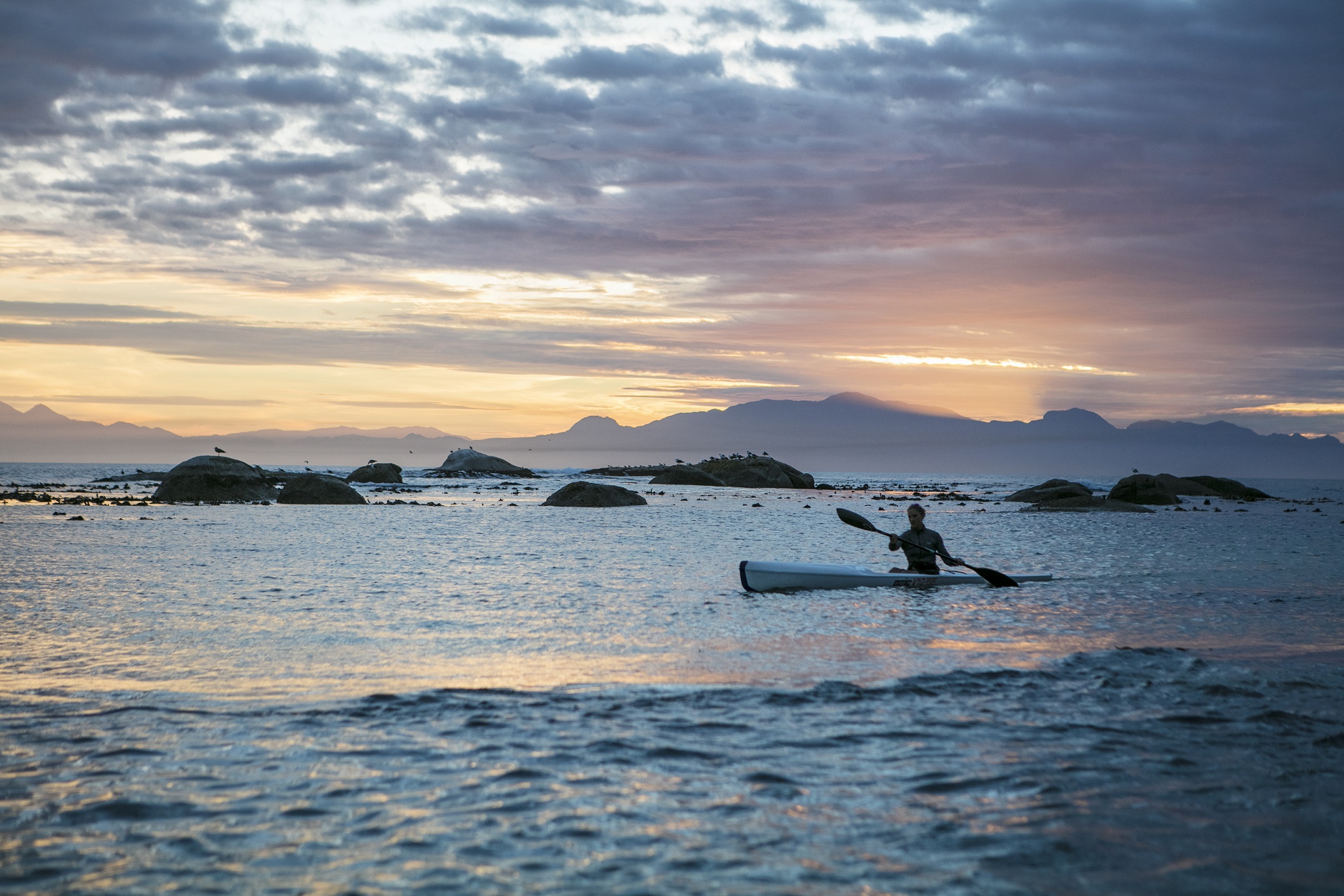 Explore phone on the water | Land Rover Explore