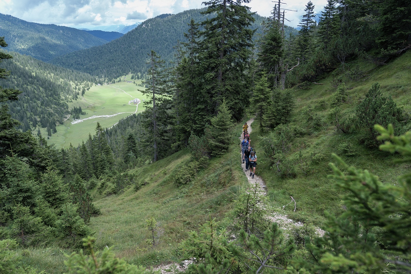 Hiking through valleys | Land Rover Explore